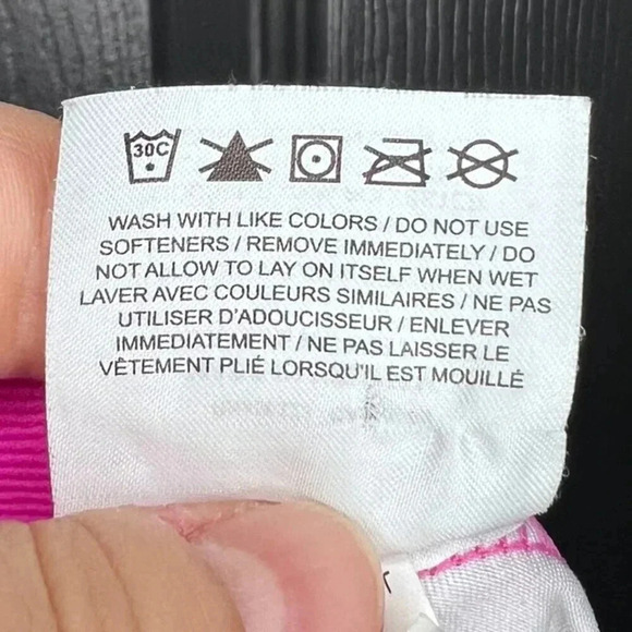 Nike Pro DRI-FIT Capri Leggings Girls SZ Large High Rise Tropical Print - Picture 8 of 10